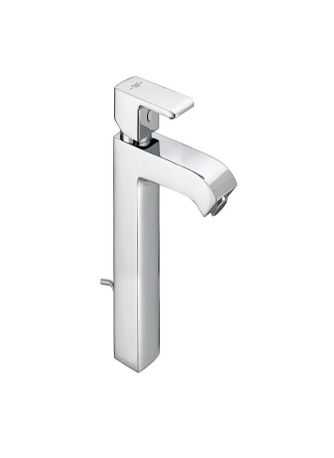 RAK CERAMICS - RAK Ceramics Profile Star Single Lever XL Basin Mixer| Single Lever Faucet with Pop-Up Waste & PCA Aerator - Image 1