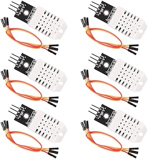 ACEIRMC ACEIRMC 6pcs DHT22/AM2302 Digital Temperature and Humidity Sensor Module Temperature Humidity Monitor Sensor Replace  - Image 1
