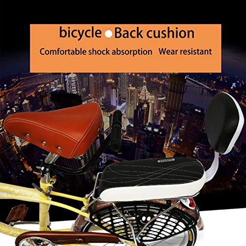 Together-life Kids Bike Seat, Bicycle Rear Seat for Kids Bicycle Seat with Backrest Cushion Armrest Handrail Set Kid Child Safety Carrier Bicycle Baby Seat - Image 3