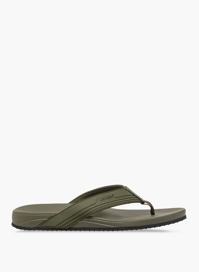Lee Cooper Men's Logo Detail Thong Slippers