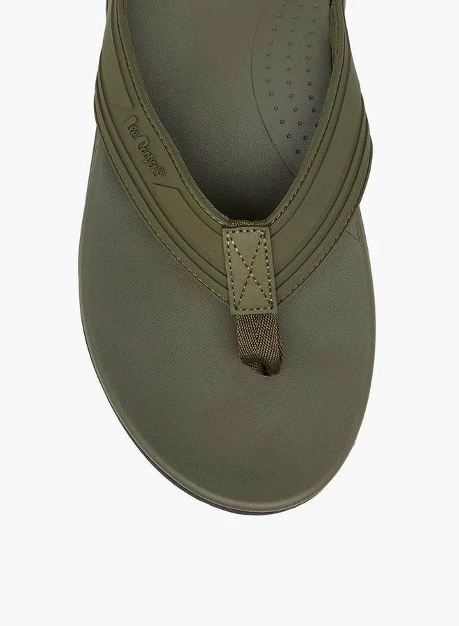 Lee Cooper Men's Logo Detail Thong Slippers