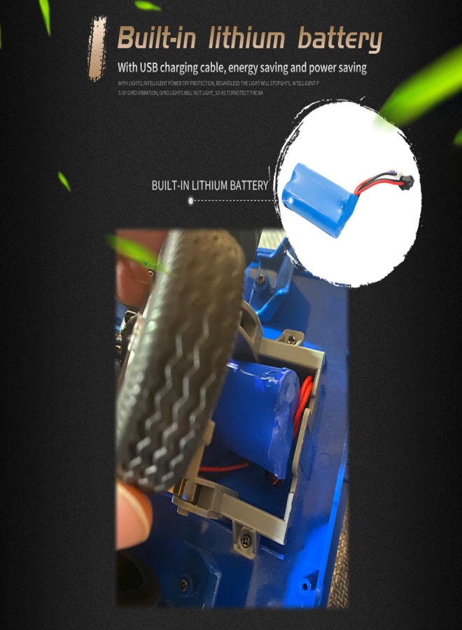 WPL Remote Control Short Truck 2.4GHz Remote Control Car Front Lights with the Function Forward Backward, Turn Left and Right - Image 4