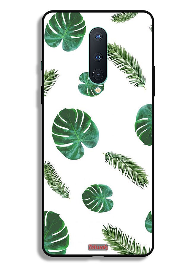 Tolwak OnePlus 8 4G Protective Case Cover Feathers Art - Image 2