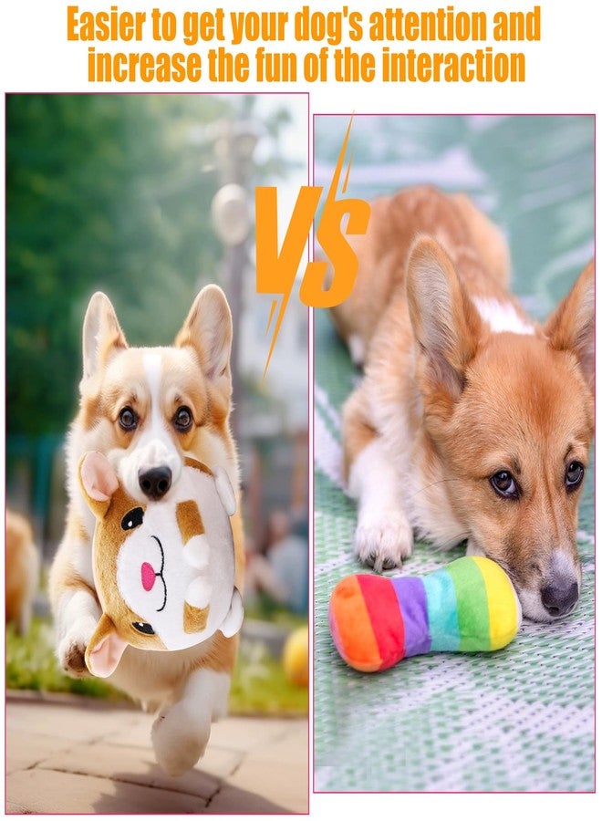 LAIAMER Interactive Plush Dog Toys, Interactive Puppy Toy Bouncing Rolling Dogs Ball Remote Control Dogs Toys with Music,Self Moving Pet Toy for Small/Medium/Large Bored Dog to Keep Them Busy(Hamster) - Image 4