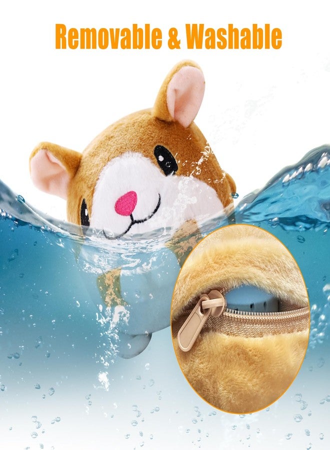 LAIAMER Interactive Plush Dog Toys, Interactive Puppy Toy Bouncing Rolling Dogs Ball Remote Control Dogs Toys with Music,Self Moving Pet Toy for Small/Medium/Large Bored Dog to Keep Them Busy(Hamster) - Image 5