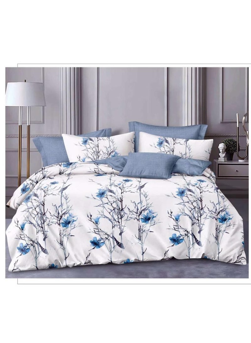 Pure cotton Comforter 6pcs set, Duvet Insert, Soft and warm   for All Season 