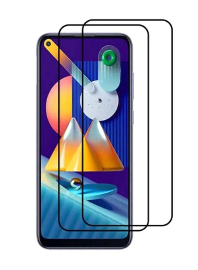 BORTONY Pack Of 2 3D Super Shield Screen Protector Glass For Samsung Galaxy M11 - Image 1