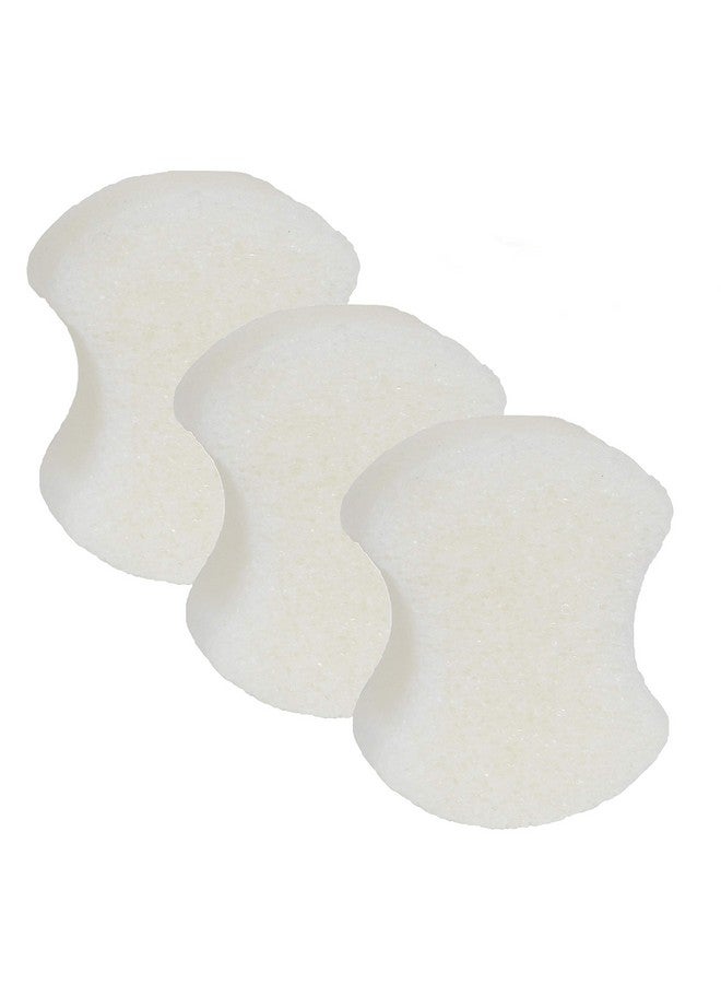spongeables Spongables Pedi Scrub Foot Exfoliating 20+ Wash Sponge Pina Colada 3 Count - Image 1