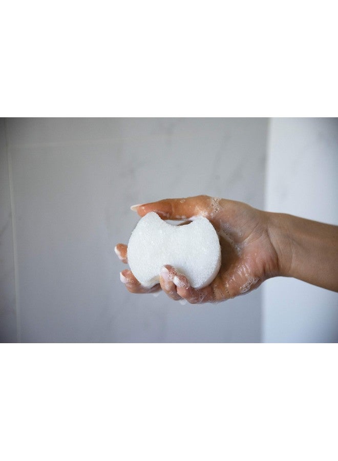 spongeables Spongables Pedi Scrub Foot Exfoliating 20+ Wash Sponge Pina Colada 3 Count - Image 3