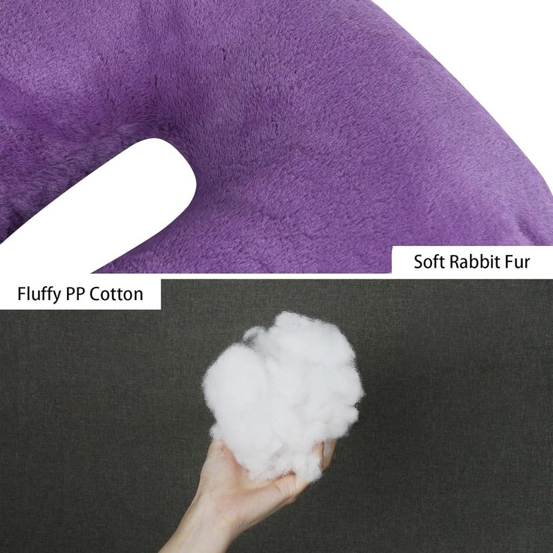 Atablyn Travel Pillows for Car Back Seat U Shaped Travel Pillow Cushion Car Pillow for Family Sleeping Airplane Adults and Children Head Neck and Body Support Long Distance Journey Accessories - Image 3
