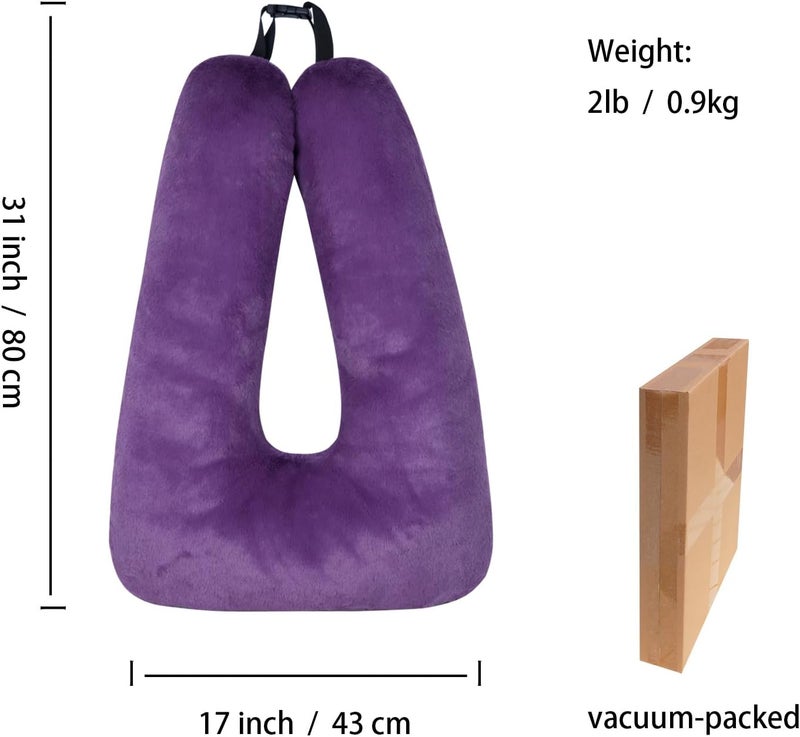 Atablyn Travel Pillows for Car Back Seat U Shaped Travel Pillow Cushion Car Pillow for Family Sleeping Airplane Adults and Children Head Neck and Body Support Long Distance Journey Accessories - Image 2