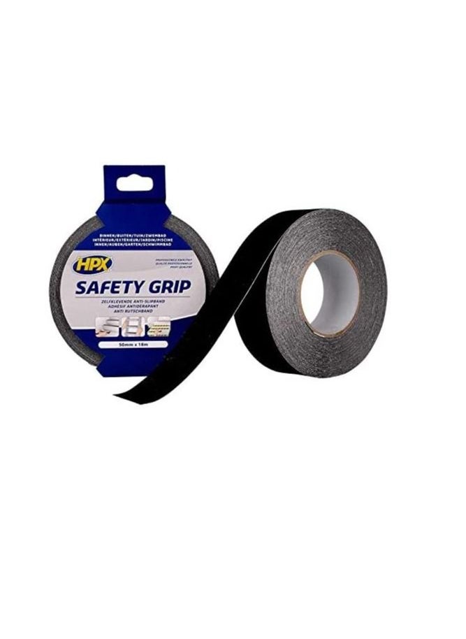 HPX - HPX Anti-slip Safety Grip Tape Black 50mm X 18m - SB5018 - Image 1