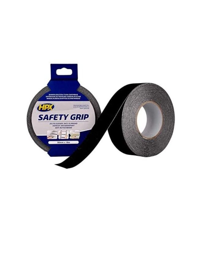 HPX - HPX Anti-slip Safety Grip Tape Black 50mm X 18m - SB5018 - Image 1