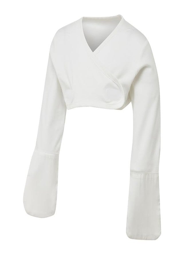 ScratchSleeves | Stay-on Scratch Mitts for Toddlers | Cross-Over | SuperSensitive | Extended Mitts (12-18 months (wingspan 30-32 inches)) - Image 2