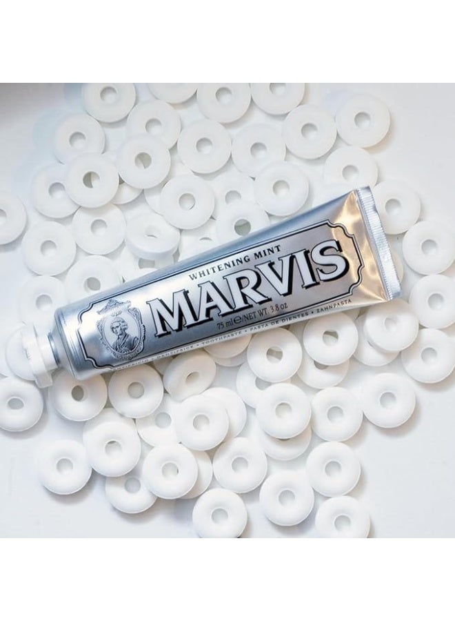 Marvis Toothpast Smokers Whitening Mint 85ml - Image 2