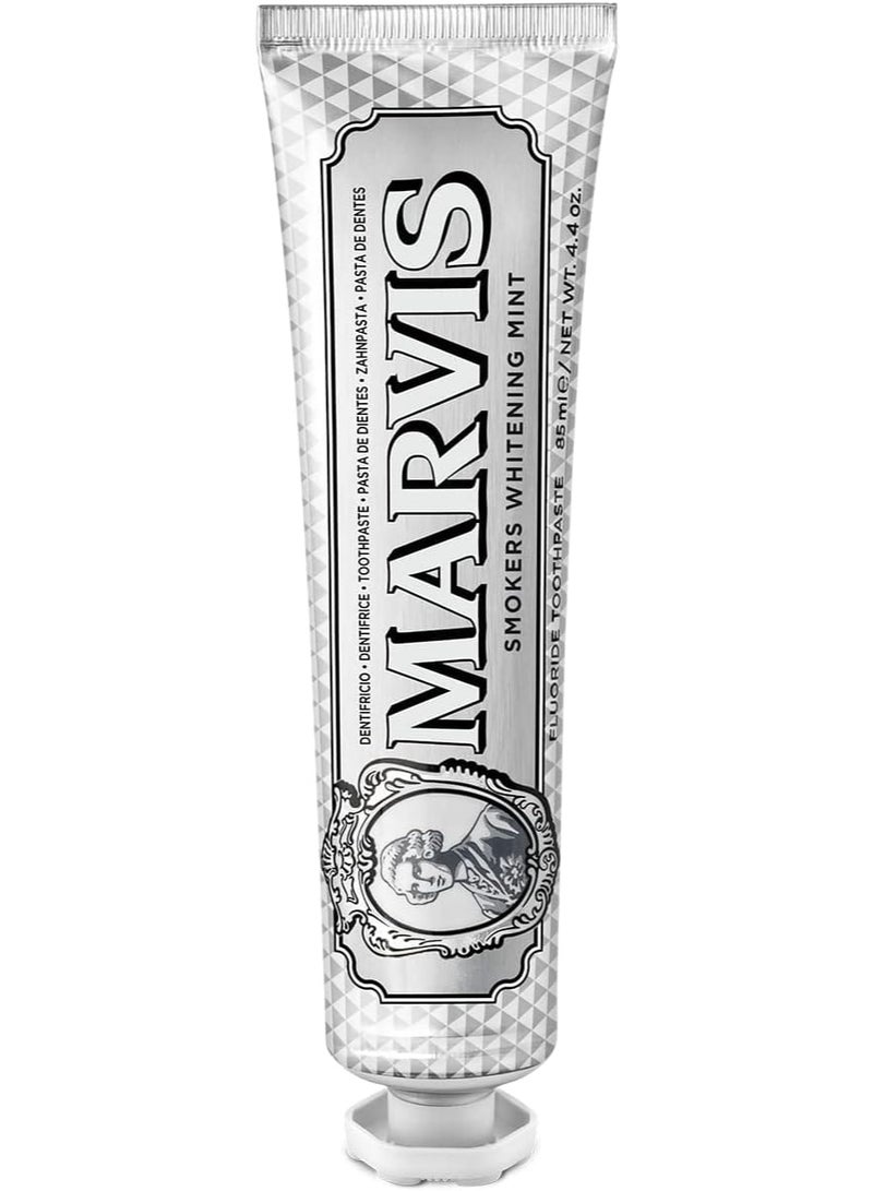 Marvis Toothpast Smokers Whitening Mint 85ml - Image 1