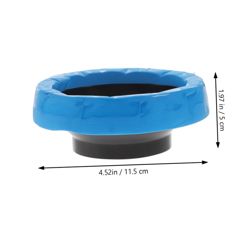 Lurrose 2pcs Toilet Wax Ring Seal Replacement For Leak Flange Premium Rubber Material - Image 3