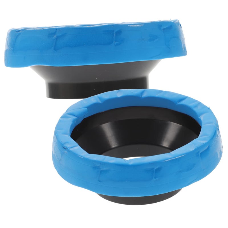 Lurrose 2pcs Toilet Wax Ring Seal Replacement For Leak Flange Premium Rubber Material - Image 2