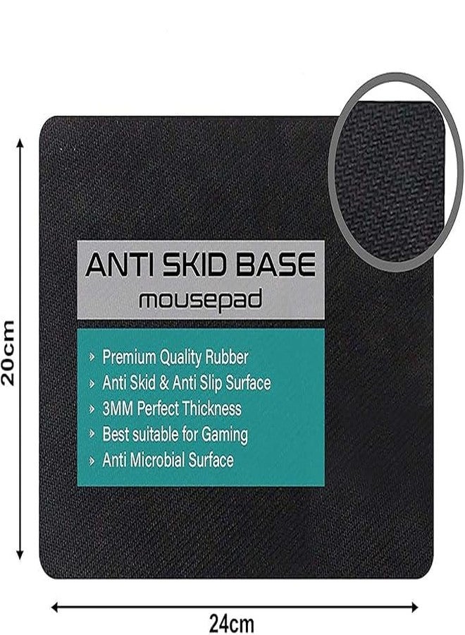QUAKEL Printed Anti-Slip Rubber Base Mouse Control Pad Motivational Quote Printed Mouse Pad for PC, Laptop - Rog Republic of Gamers (Pack-2) for Laptop, MacBook Pro, Gaming (9 inch x 7 inch) - Image 5