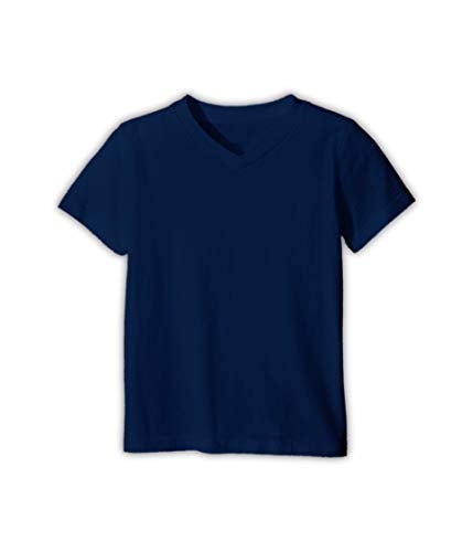 Andrew Scott Boys' V Neck T Shirt | Cotton Color Undershirts | 100% Cotton Tees in Multi Packs - Image 2