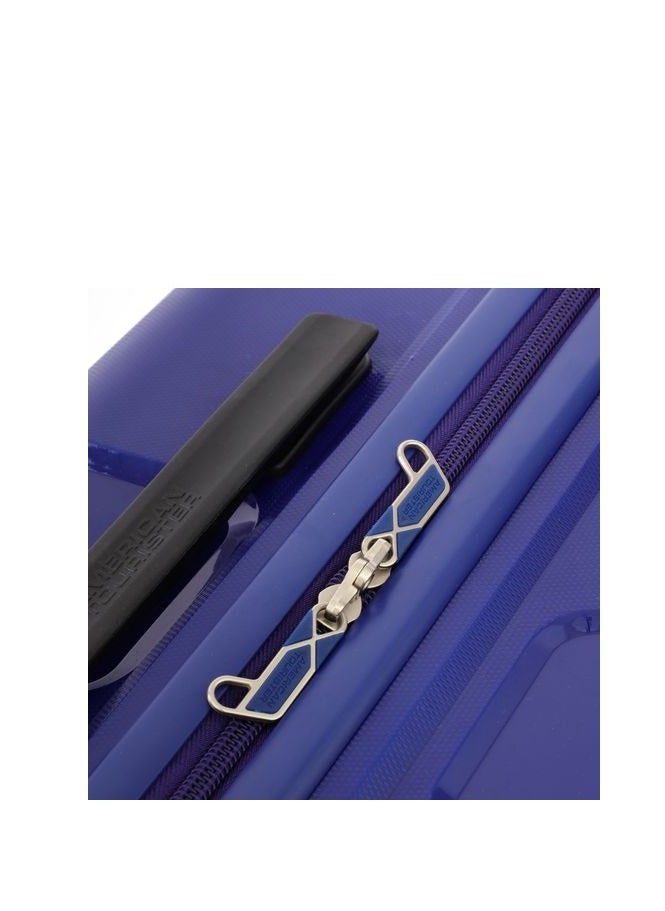 AMERICAN TOURISTER RUMPLER 55cm Hard Luggage  BLUE  - Image 3