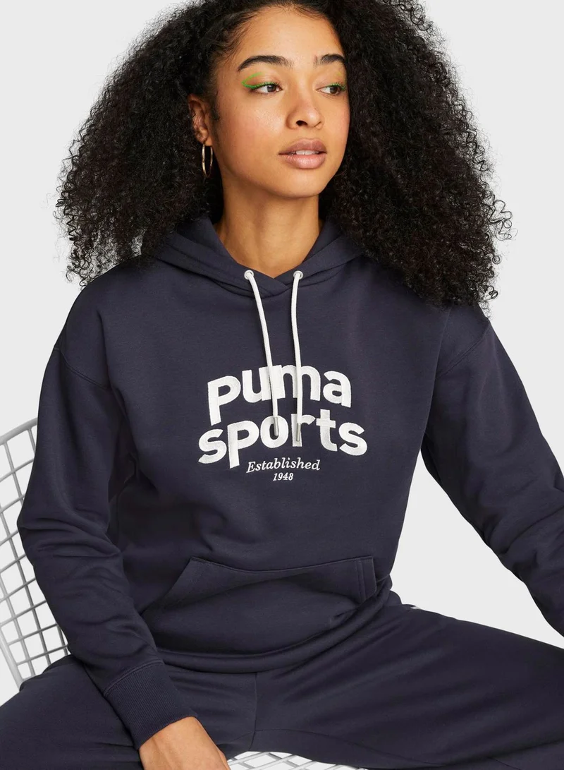 PUMA Team Fleece Hoodie