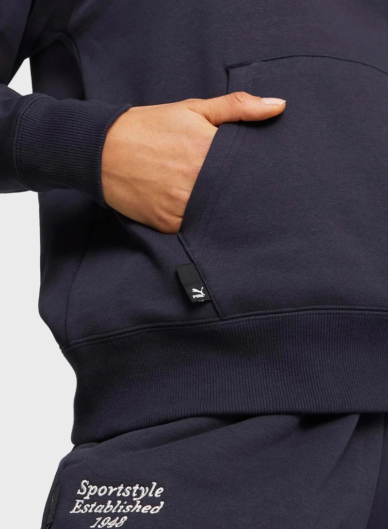 PUMA Team Fleece Hoodie