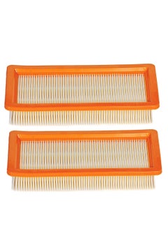 Vacuum Cleaner Replacement Air Filter for Karcher 2 Pack Flat Filter Core HEPA Filter Vacuum Cleaner Accessery Compatible with Karcher DS5500 DS5600 DS5800 DS6000
