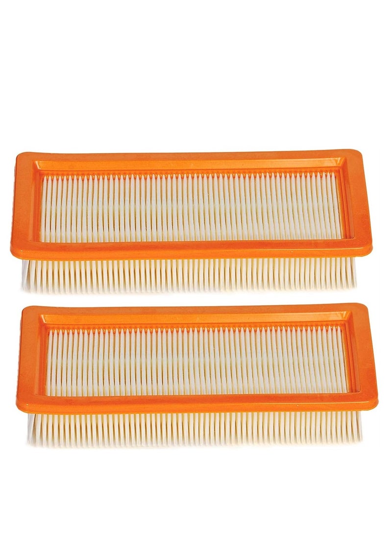 Excefore - Vacuum Cleaner Replacement Air Filter for Karcher 2 Pack Flat Filter Core HEPA Filter Vacuum Cleaner Accessery Compatible with Karcher DS5500 DS5600 DS5800 DS6000 - Image 1