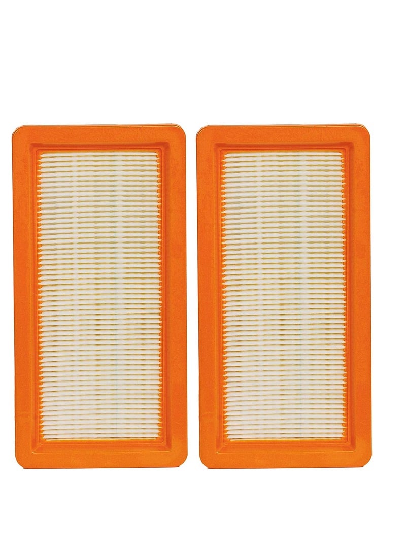 Excefore - Vacuum Cleaner Replacement Air Filter for Karcher 2 Pack Flat Filter Core HEPA Filter Vacuum Cleaner Accessery Compatible with Karcher DS5500 DS5600 DS5800 DS6000 - Image 1