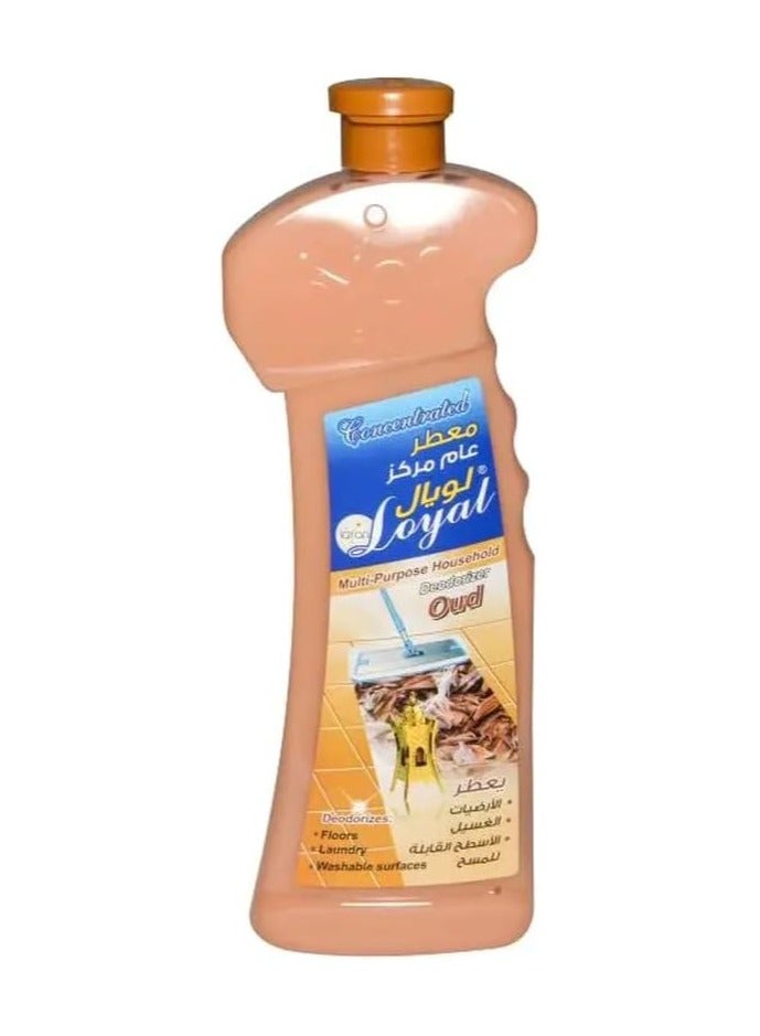 لويال جل مركز ومزيل الروائح الكريهة المنزلي متعدد الأغراض من لويال، بالعود، 2100 مل
