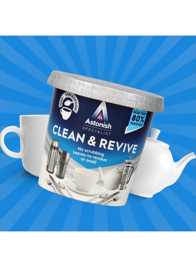 Astonish Premium Edition Cup Clean Tea/Coffee Stain Remover 350gm - Image 4