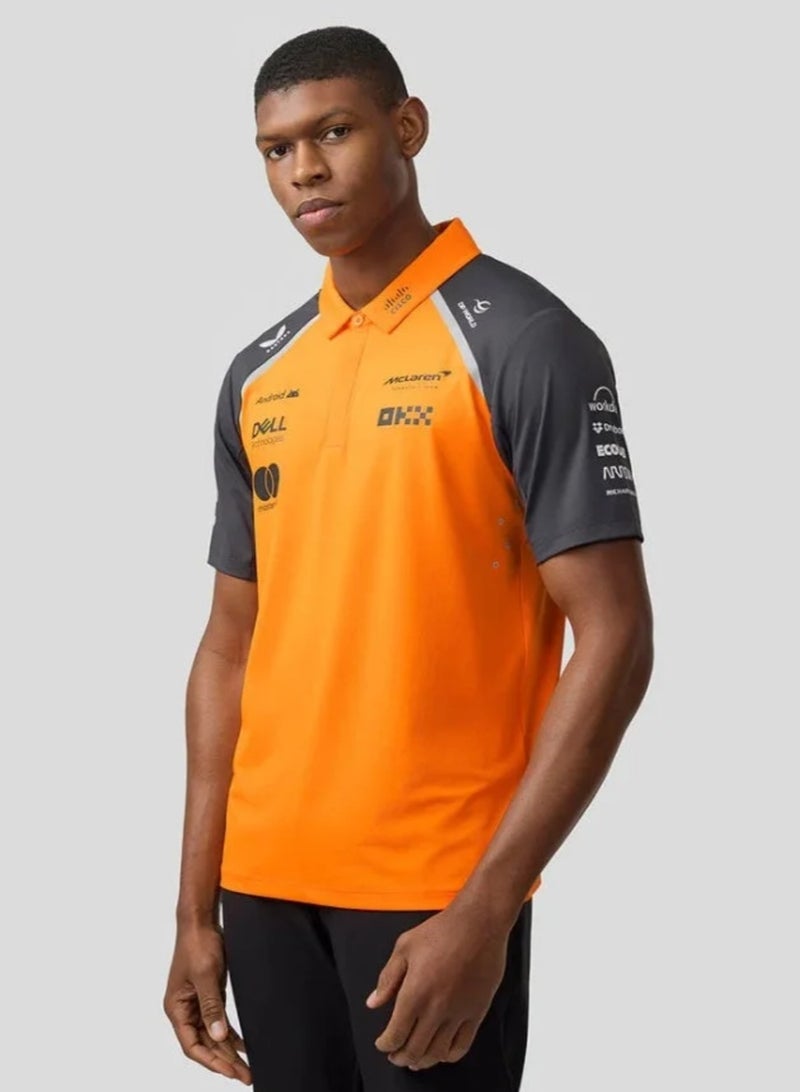 McLaren OFFICIAL McLAREN FE TEAM POLO SHIRT - Image 1