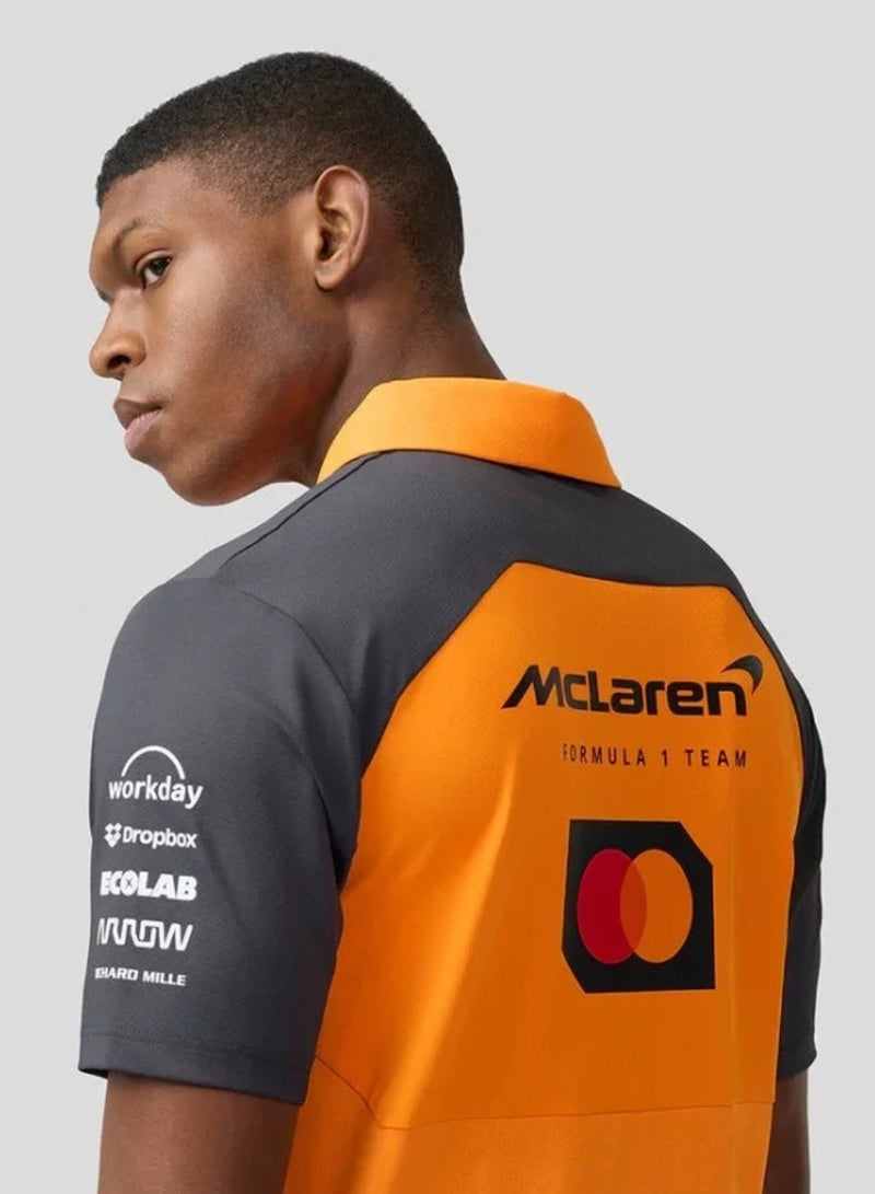 McLaren OFFICIAL McLAREN FE TEAM POLO SHIRT - Image 4