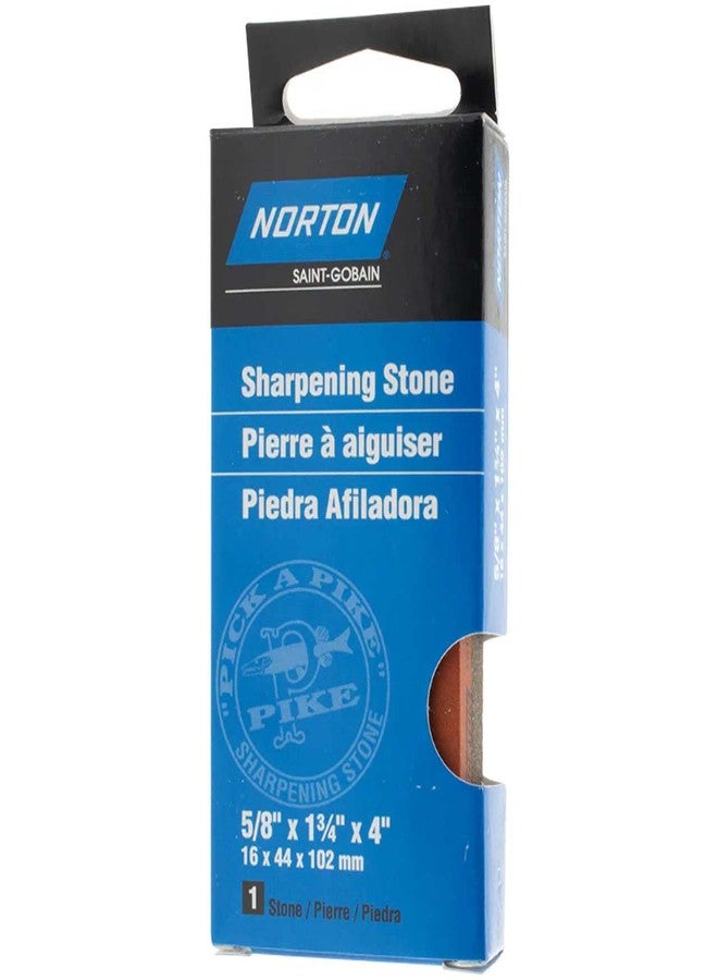 Norton India Aluminum Oxide Combination Grit Benchstone 4 x 1-3/4 x 5/8 Inch India Combination Grit Benchstone IB134 Coarse/Fine Grit - Image 3