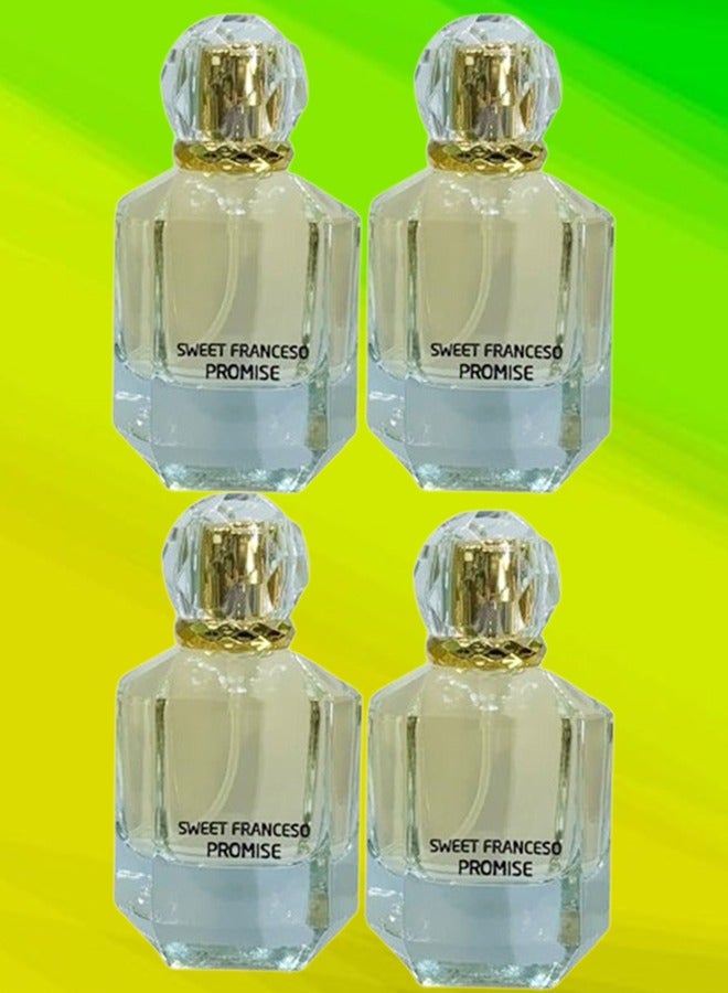 PROMISE 4 Pieces Sweet Franceso Perfume 75ml EDP - Image 1