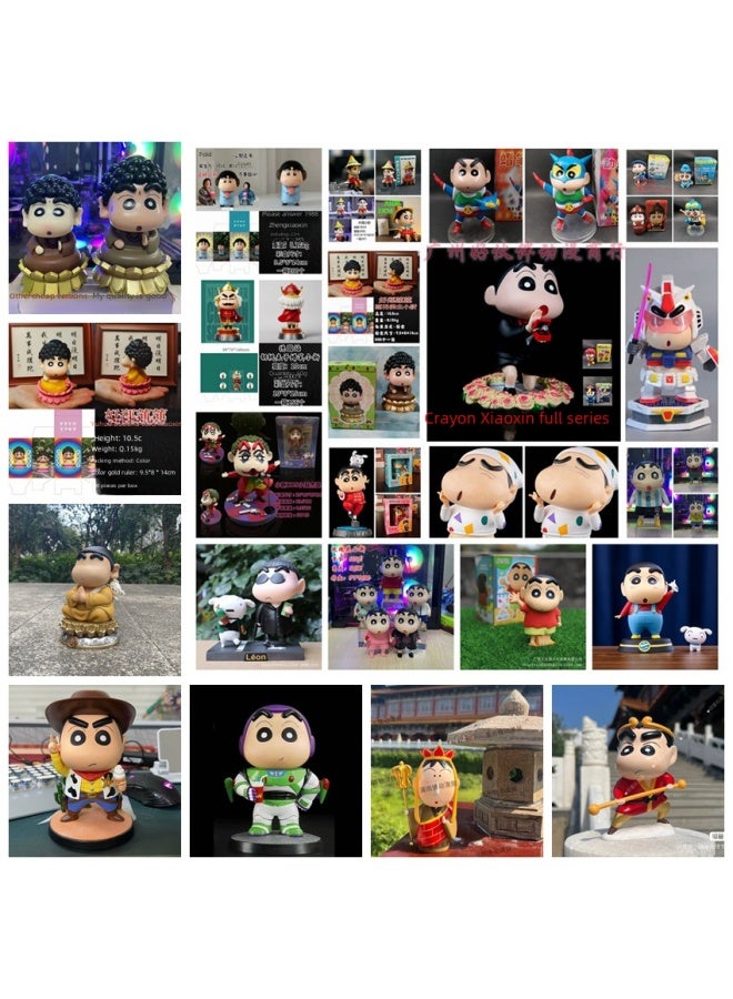Sunshine City Series Model Toy - Candy Land Colorful Candy Lollipop Design-Color:small Size Lotus Buddha Xiao Xin  - Image 2
