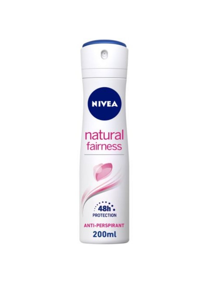 Nivea Deo Spray Natural Fairness 200Ml