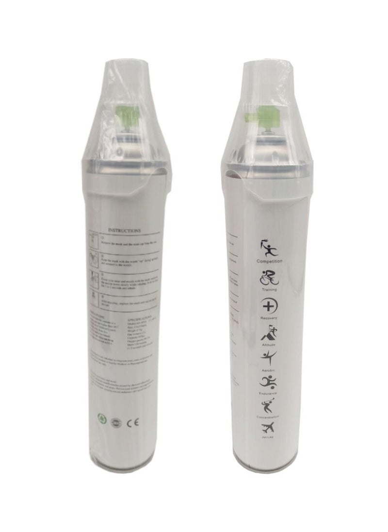 O2 - O2 Vigor Oxygen Supplemental Inhaler 12 Liters - Image 1