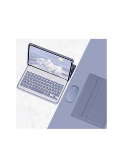 Keyboard Case compatible with Honor Pad X8 10.1 "detachable Wireless keyboard Ultra-Thin Leather Smart Case with mouse for Honor Pad X8