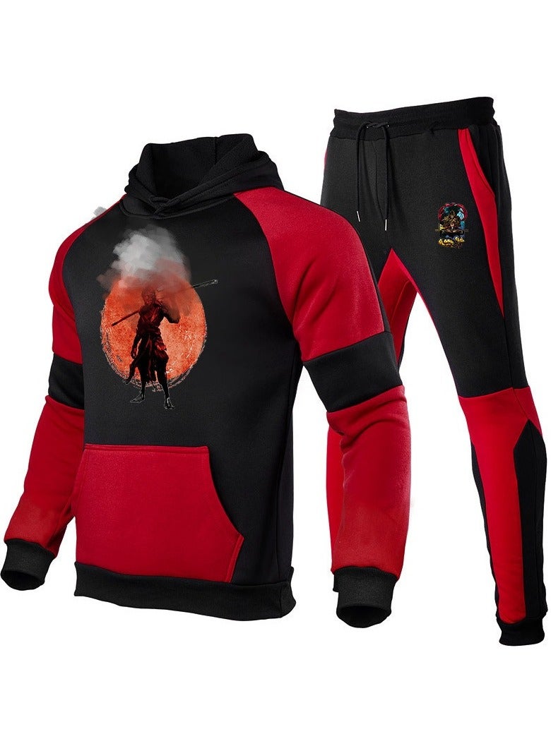 MQD Black Myth Wukong Hooded Sweatshirt Sports Suit