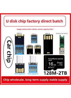 Generic Long-term Supply Of Memory Card U Disk Chip UDP 2.0 3.0 Long And Short Black Colloid Universal TYPE-C Tf Card-Color:Universal OTG 3.0 TYPE-C Interface-Capacity:128GB  - Image 2