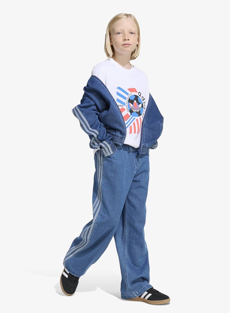 adidas Originals Youth Loose Graphic T-Shirt - Image 5