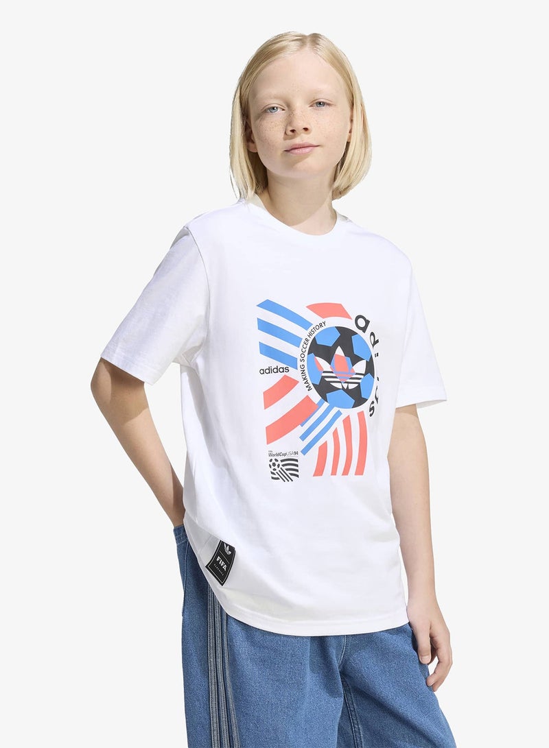 adidas Originals Youth Loose Graphic T-Shirt - Image 1