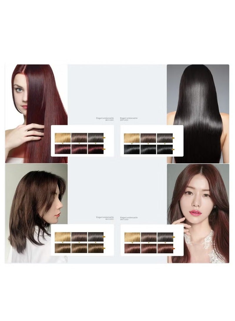 200 ML Natural Plant Bubble Hair Dye，Pure Plant Extract for Grey Hair Color Bubble Dye Shampoo - Image 3