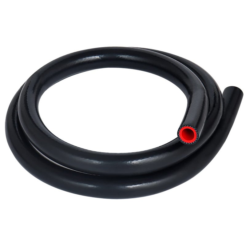 Generic KDP 3/4"X10FT(ID:19MM) 3.0 M Silicone Heater Hose Coolant Radiator Vacuum Line, 2ply Reinforced 4MM Thick, Max Temperature Rating 350F Work Pressure 100 psi+ Mutiple Use for Air and Water  - Image 2