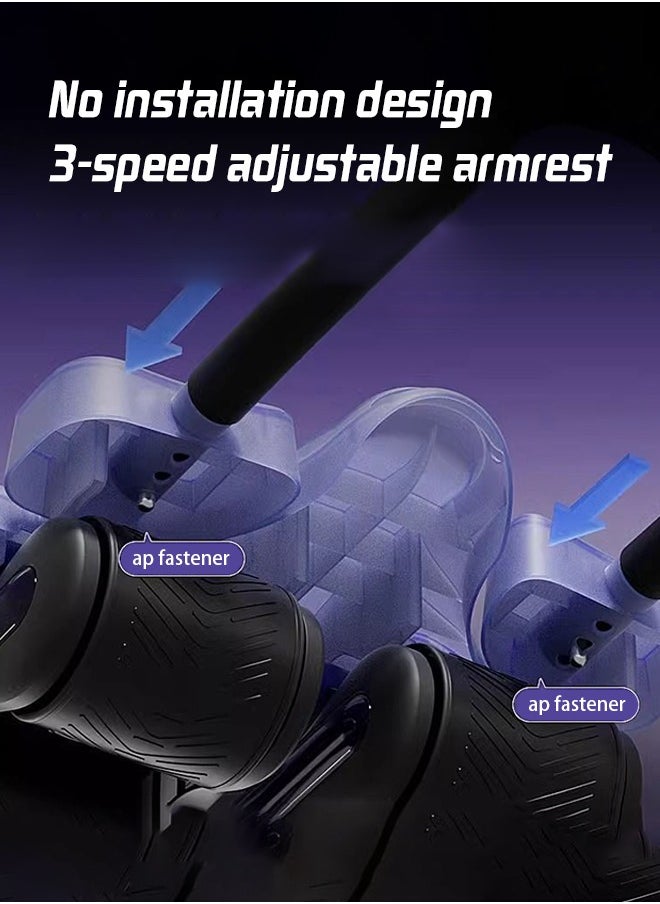 0TO1 TECH Automatic Rebound Abdominal Wheel Elbow Support Abdominal Wheel, Upgraded Four-Wheel Core Exercise Gear, Men and Women  - Image 3