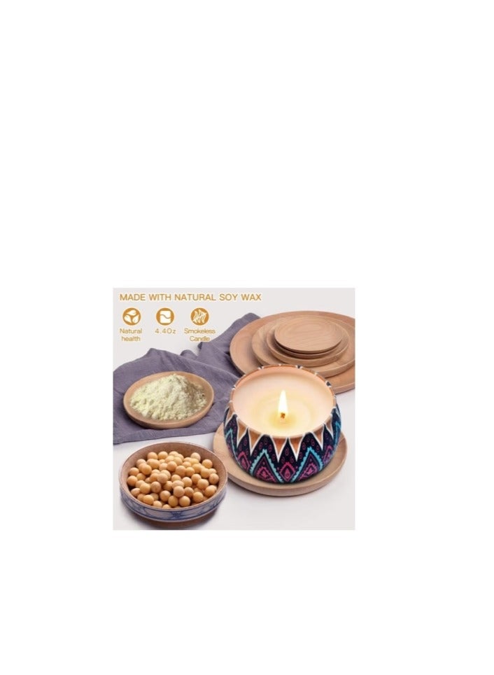 مجموعة من 4 شموع عديمة اللهب والدخان  - Image 3