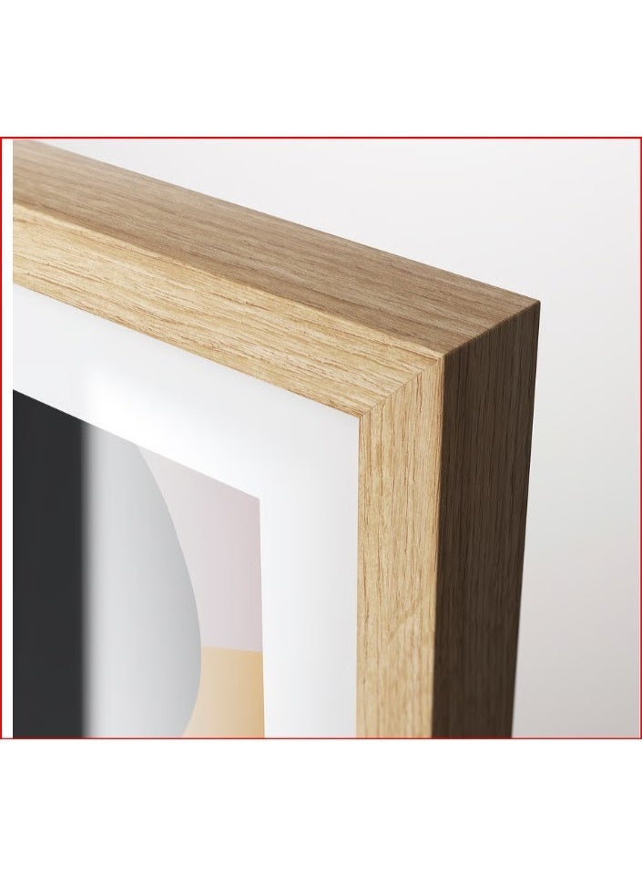 Photo Frame, oak effect, 50x70 cm - Image 3