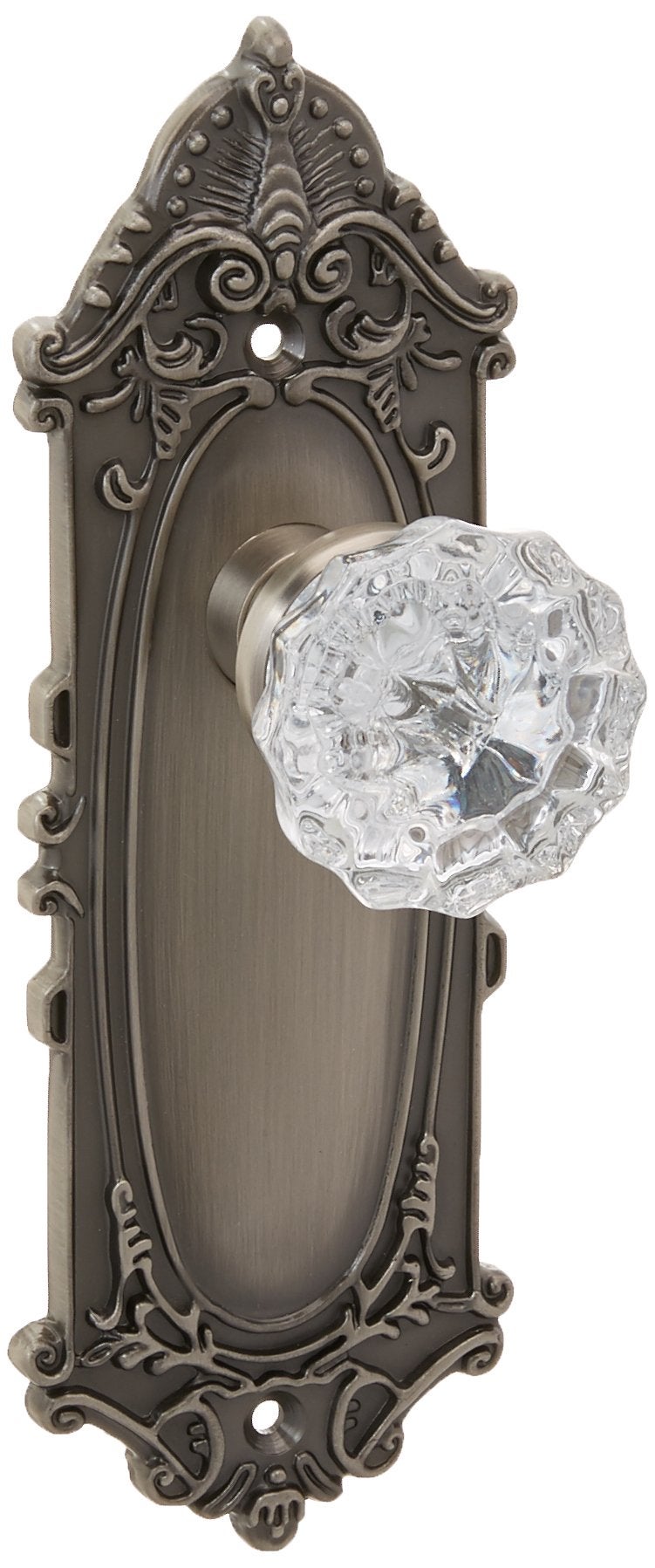 Nostalgic Warehouse Victorian Plate with Keyhole & Interior Crystal Door Knob - Image 1